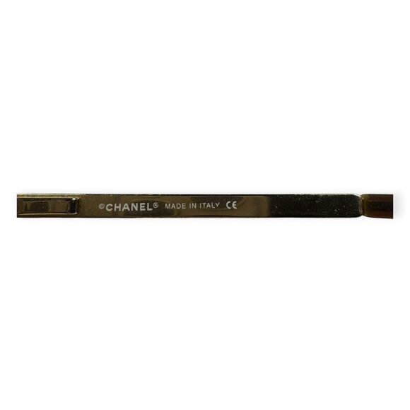 Chanel 4104-B Sunglasses Rimless Gold Frame Rhinestone c.125/13 62-15 120 VTG main image 8